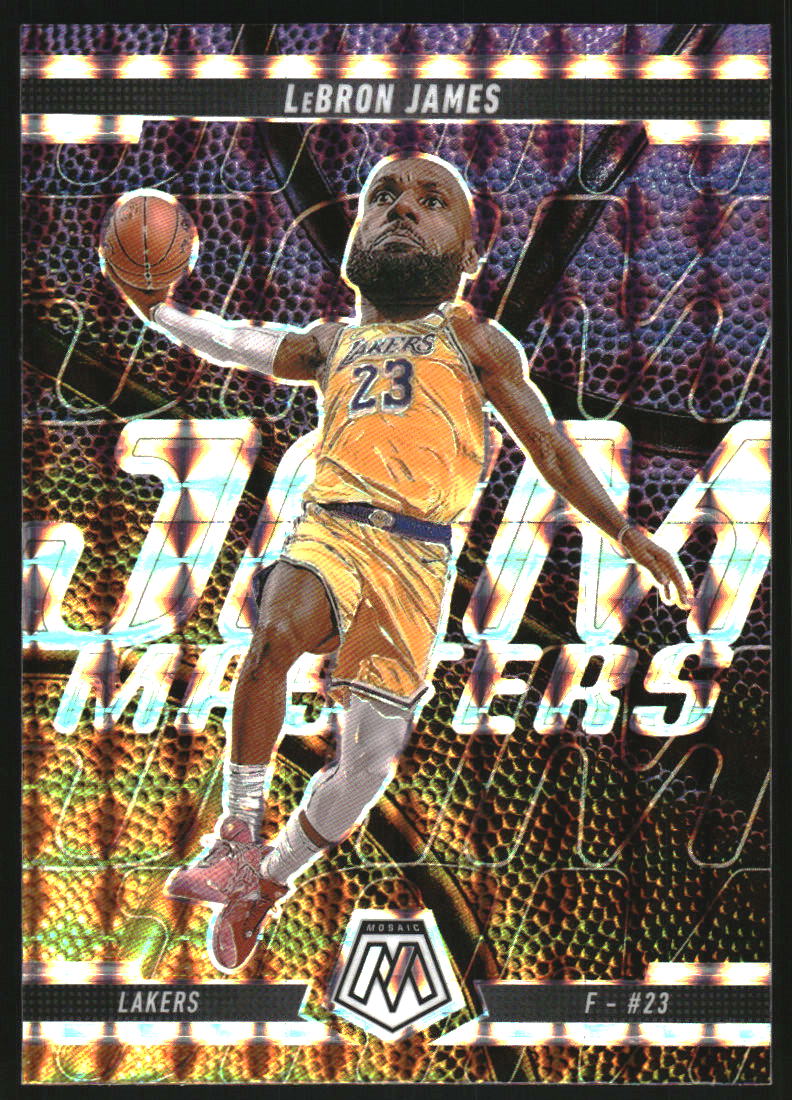 2024-25 Panini Mosaic Jam Masters Mosaic #16 LeBron James on