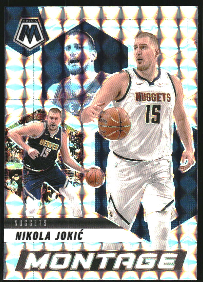 2024-25 Panini Mosaic Montage Mosaic #3 Nikola Jokic