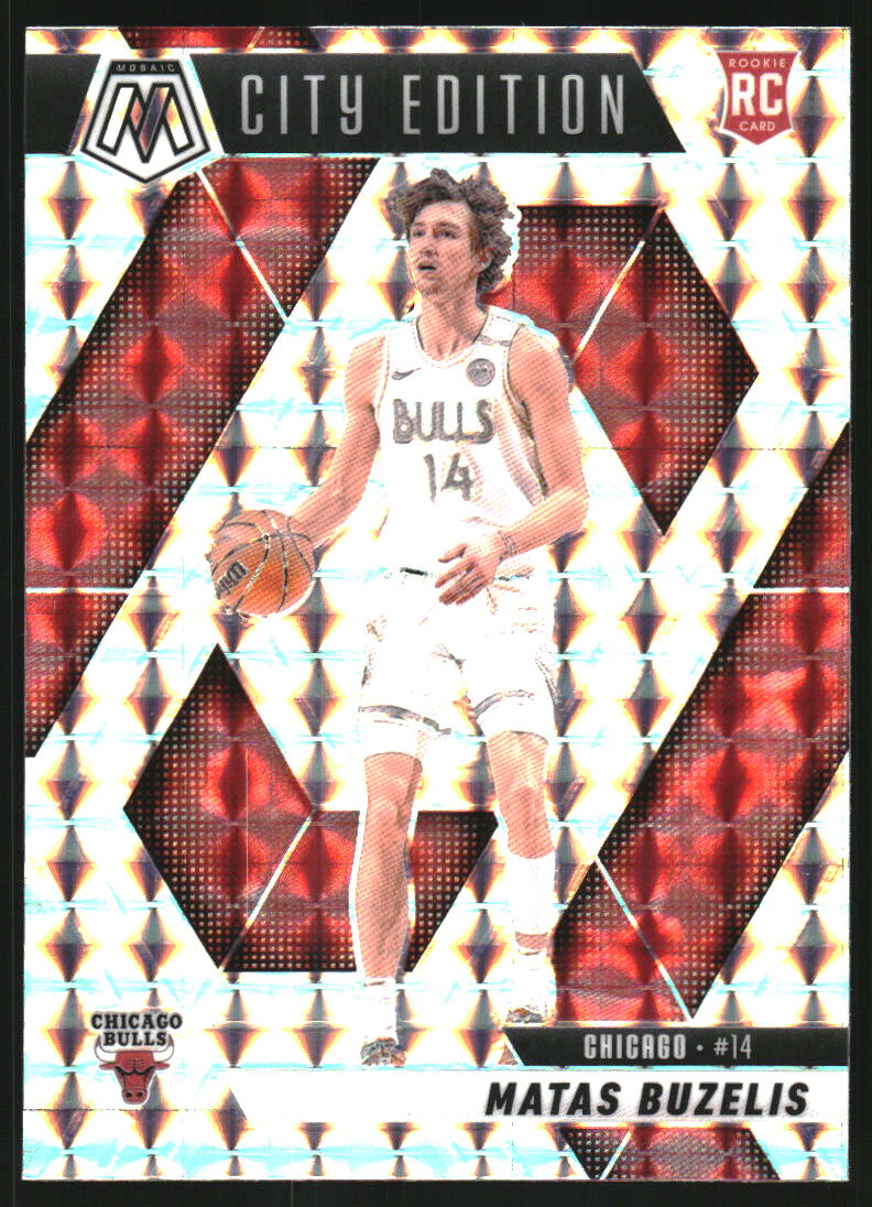 2024-25 Panini Mosaic Mosaic #273 Matas Buzelis/City Edition
