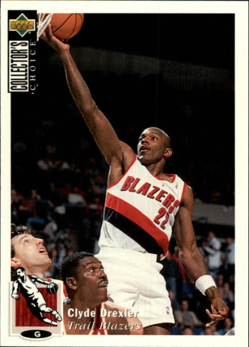 1994-95 Collector's Choice International French #22 Clyde Drexler