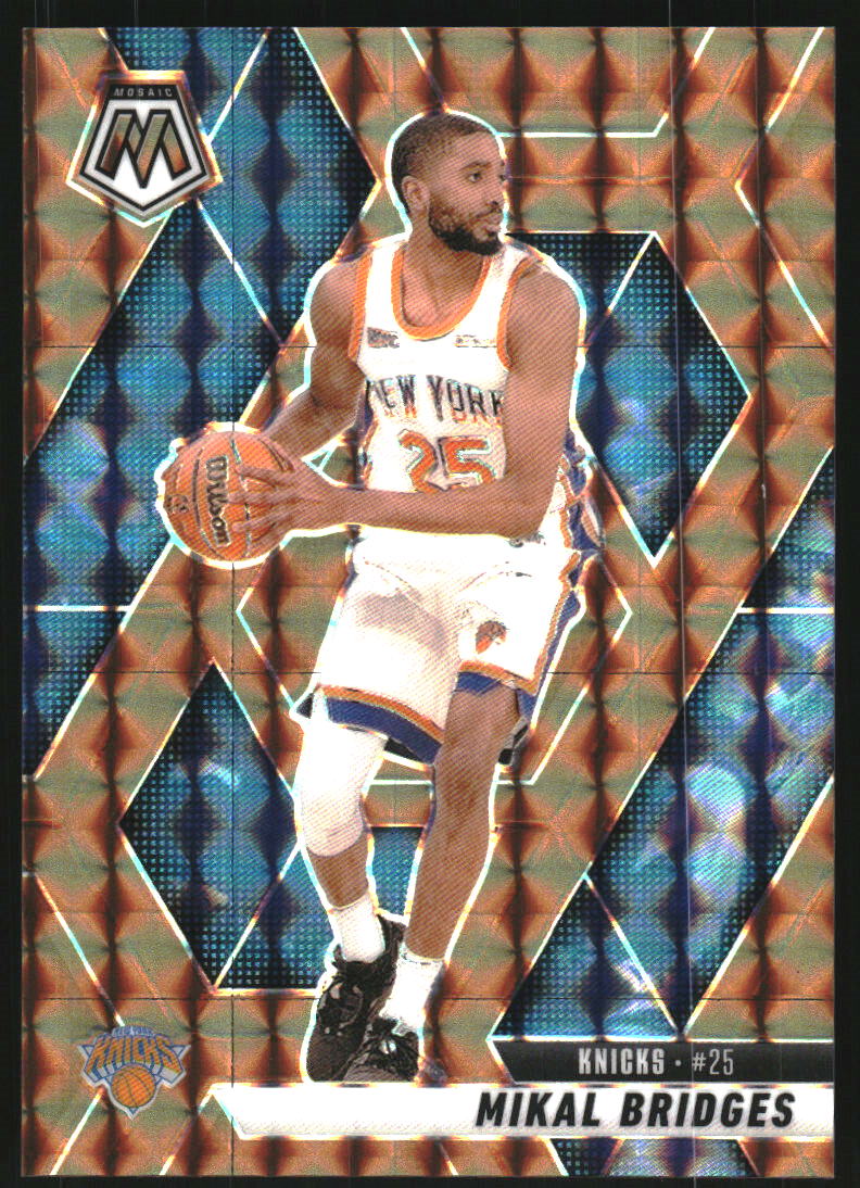 2024-25 Panini Mosaic Mosaic Bronze #41 Mikal Bridges