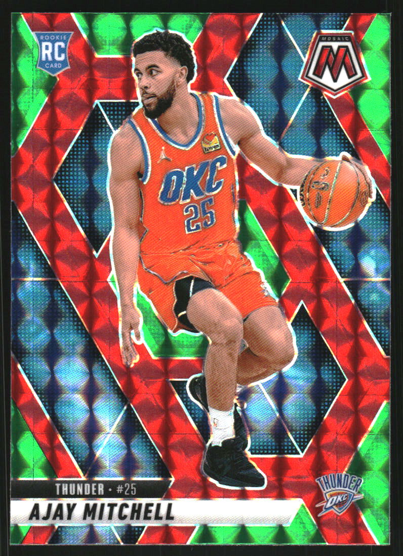 2024-25 Panini Mosaic #204 Ajay Mitchell RC on Fanatics Collect
