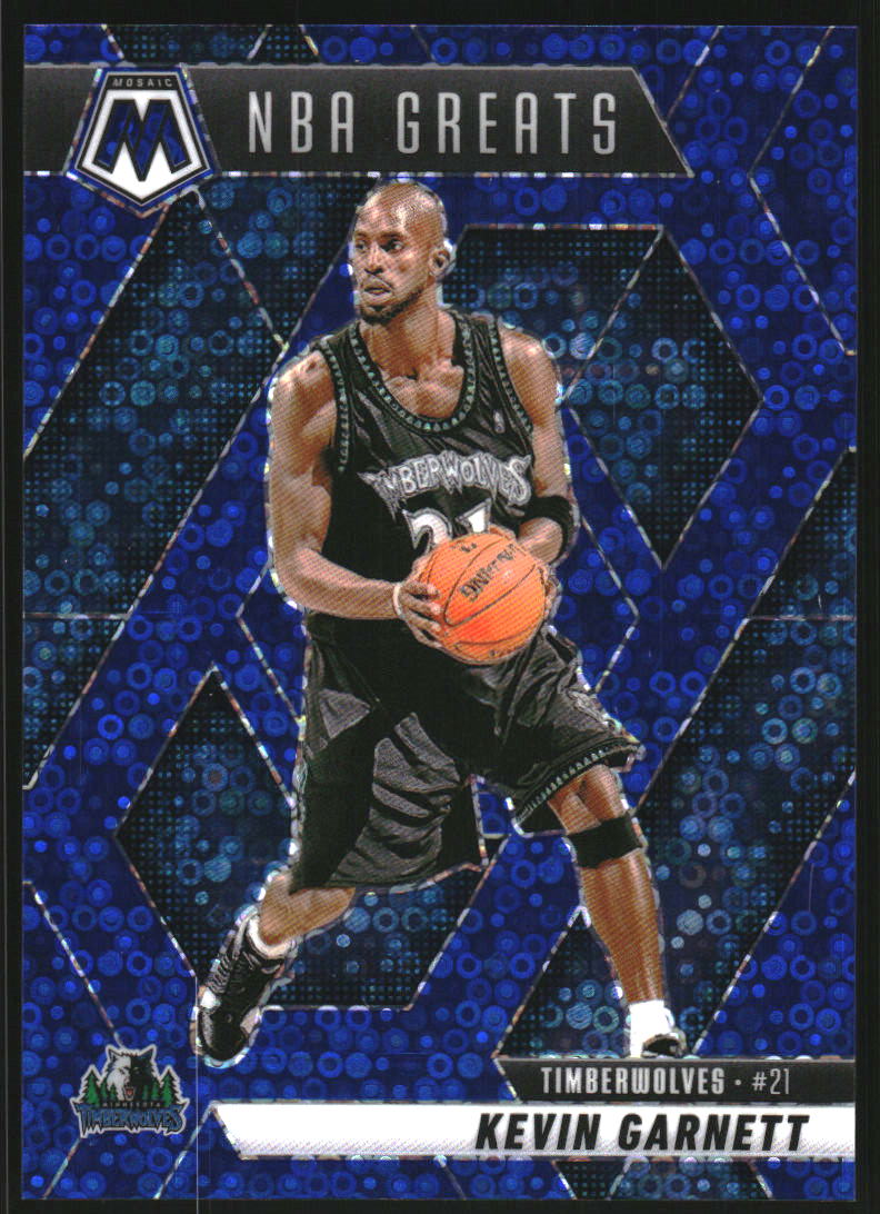 2024-25 Panini Mosaic Mosaic Fast Break Blue #293 Kevin Garnett