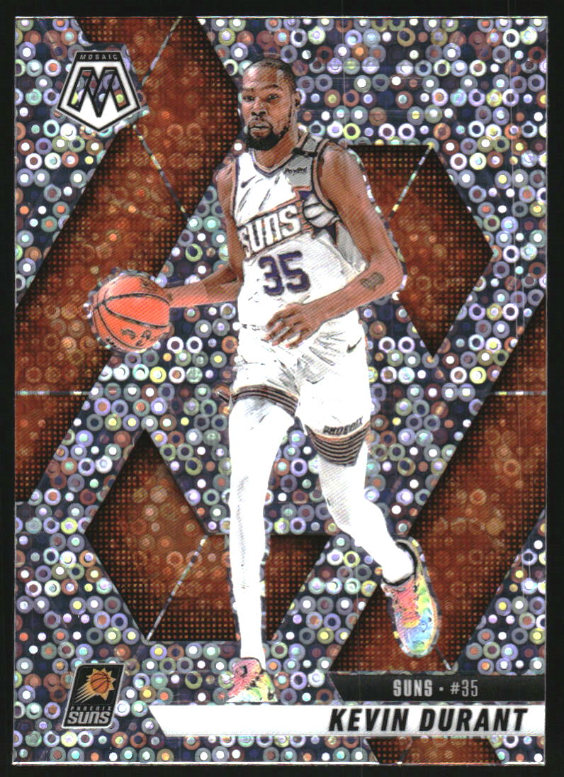 2024-25 Panini Mosaic Mosaic Fast Break Silver #112 Kevin Durant