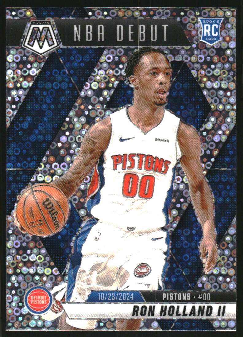 【NBA】RON HOLLAND Fanatics UNDER WRAPS 2024-25 Panini Mosaic Mosaic Fast Break Silver #258 Ron Holland II