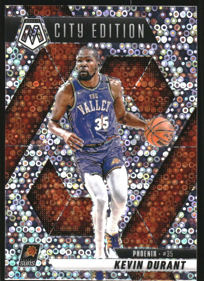 2024-25 Panini Mosaic Mosaic Fast Break Silver #280 Kevin Durant City Edition