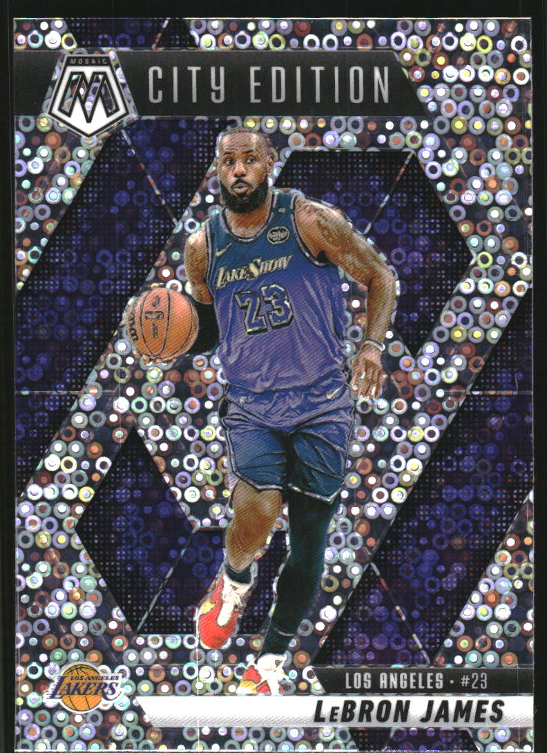 2024 Panini Mosaic Basketball Fast Break Silver LeBron James #286