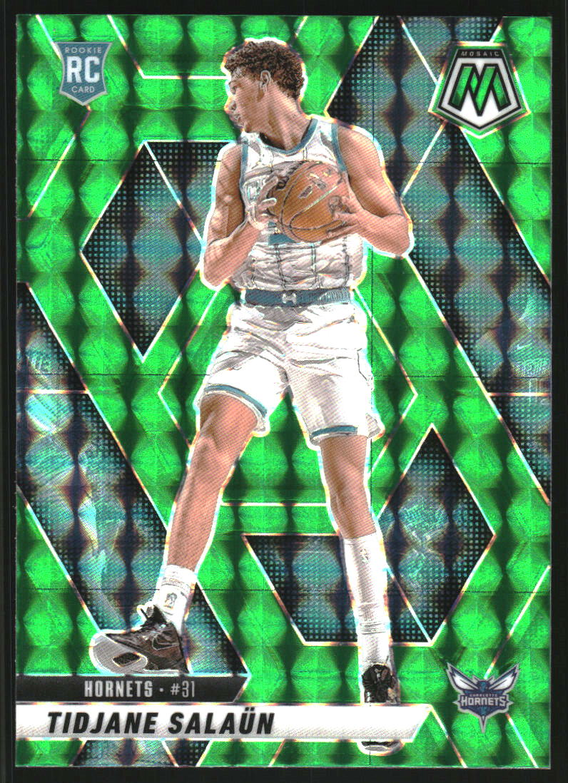 2024-25 Panini Mosaic Mosaic Green #241 Tidjane Salaun