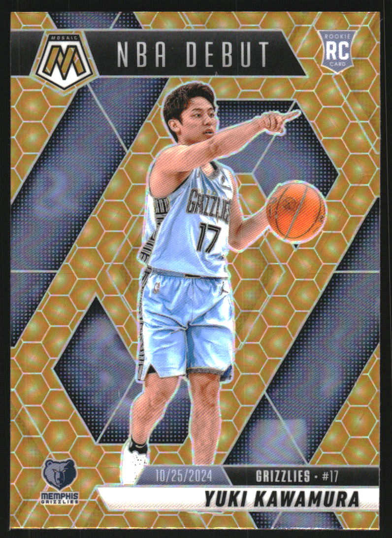 2024-25 Panini Mosaic Mosaic Honeycomb #265 Yuki Kawamura/NBA 