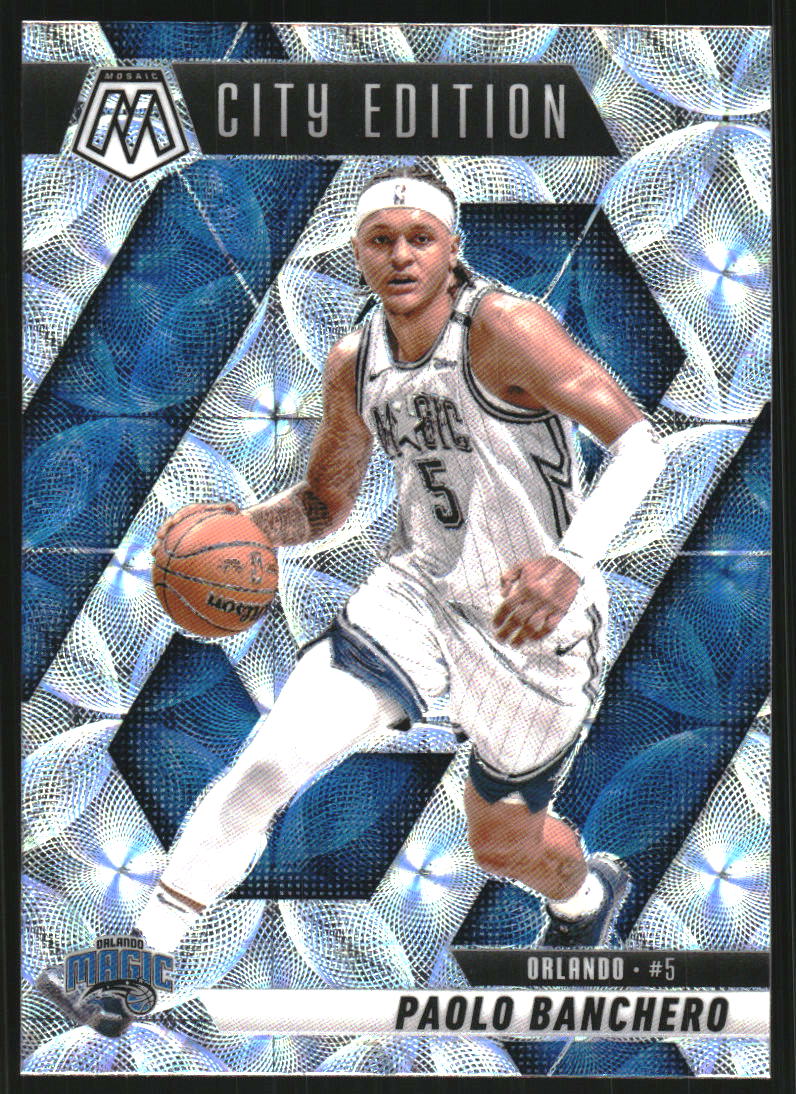 2024-25 Panini Mosaic Mosaic International #283 Paolo Banchero City Edition