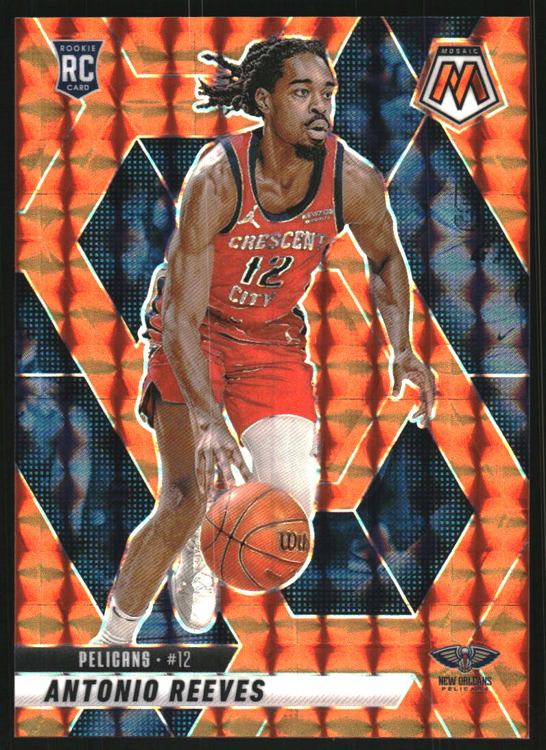 2024-25 Panini Mosaic Mosaic Orange #237 Antonio Reeves