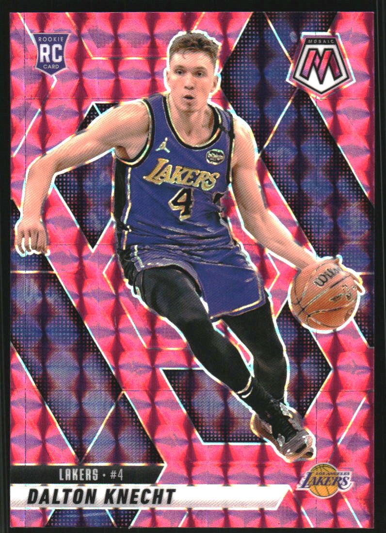2024-25 Panini Mosaic Mosaic Pink #238 Dalton Knecht /175