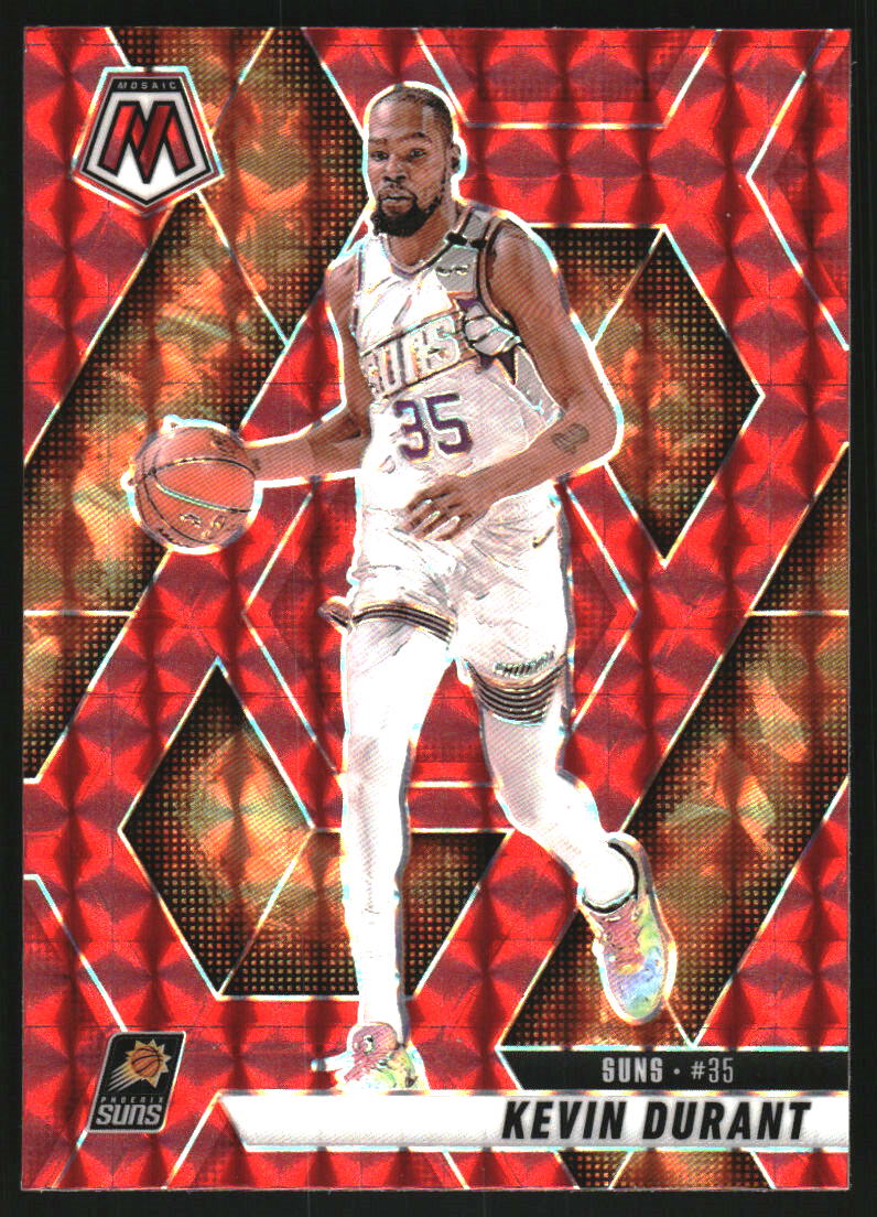 2024-25 Panini Mosaic Mosaic Red #112 Kevin Durant