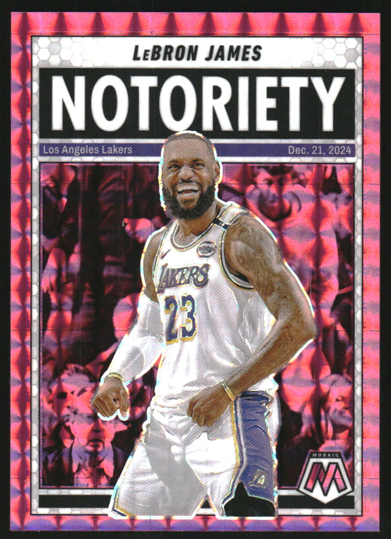 lebron pink mosaic