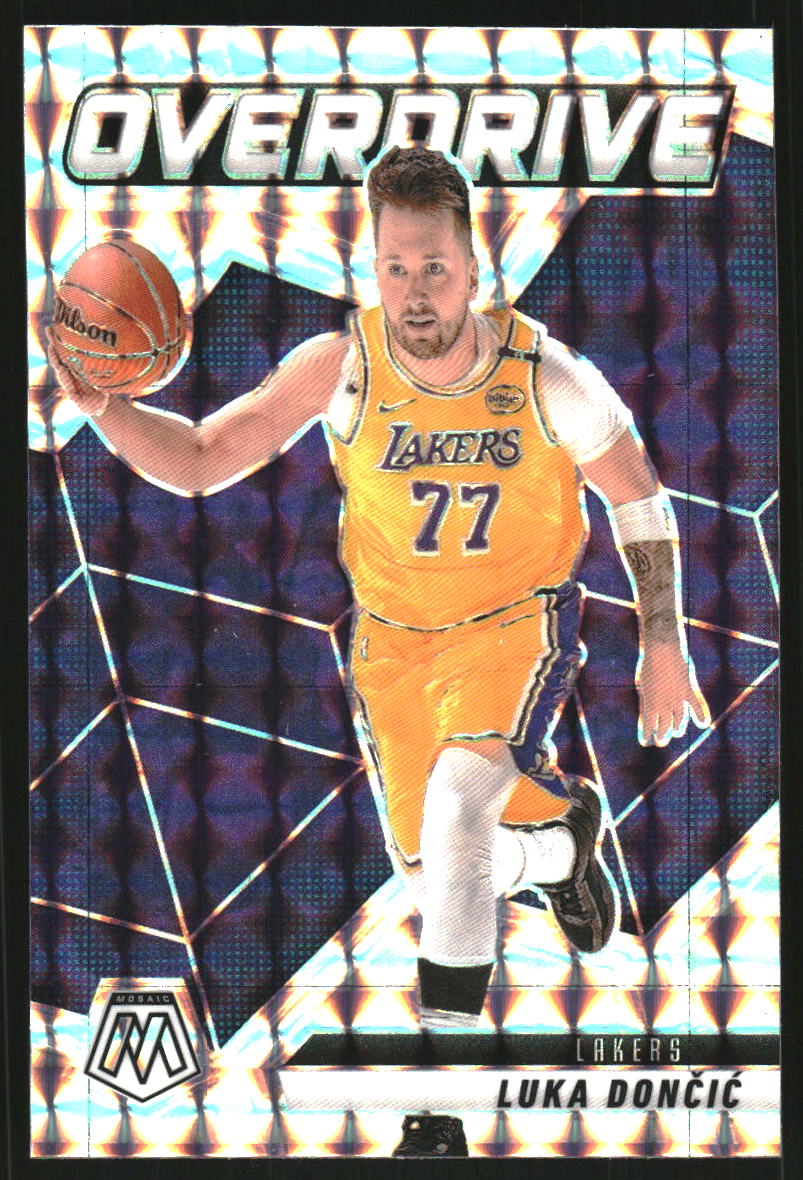 2024-25 Panini Mosaic Overdrive #2 Luka Doncic