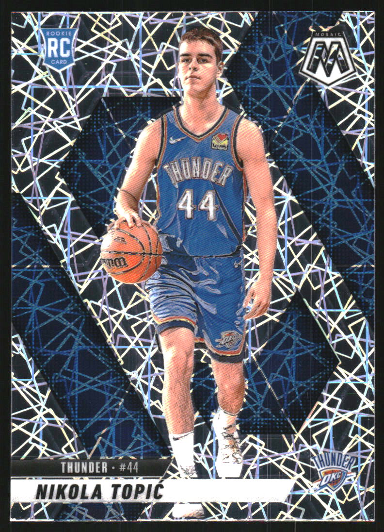 2024-25 Panini Mosaic Premium #242 Nikola Topic