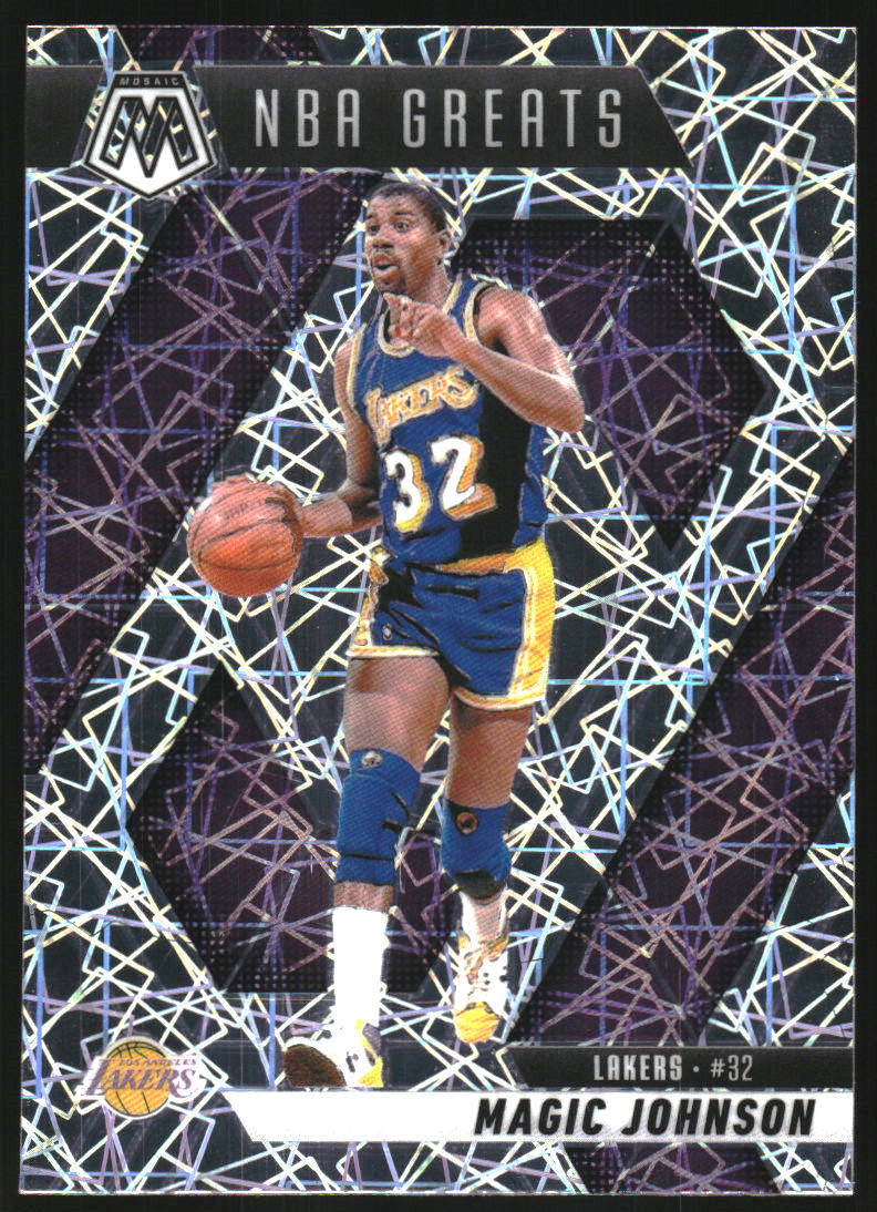 2024-25 Panini Mosaic Premium #296 Magic Johnson/Greats
