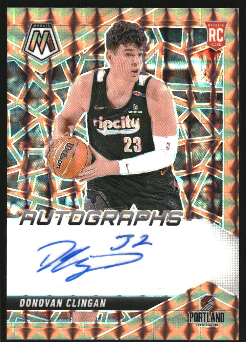 2024-25 Panini Mosaic Rookie Autographs Mosaic Bronze #15 Donovan