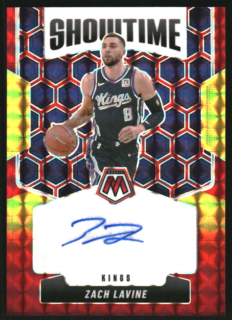 2024 Panini Mosaic Showtime Signatures Gold Tony Parker AUTO 10/10