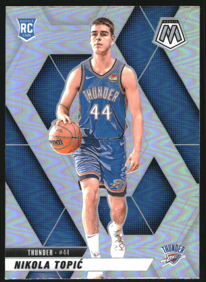 2024-25 Panini Mosaic Silver #242 Nikola Topic