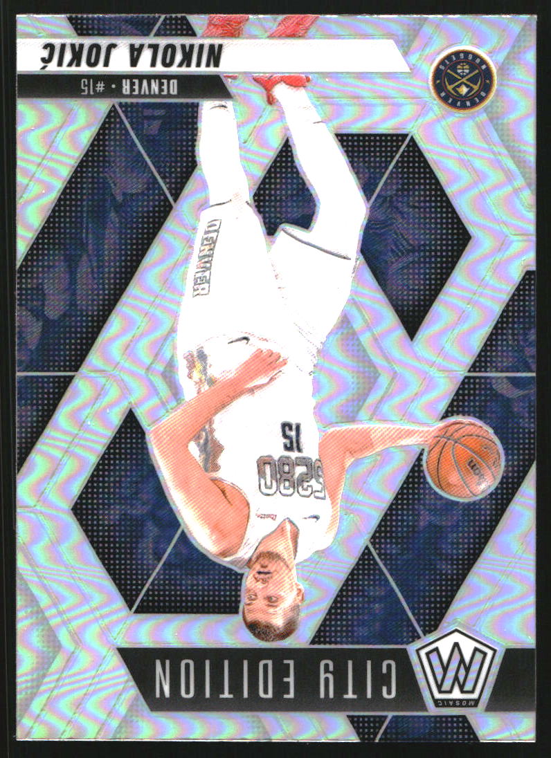 2024-25 Panini Mosaic Silver #275 Nikola Jokic/City Edition