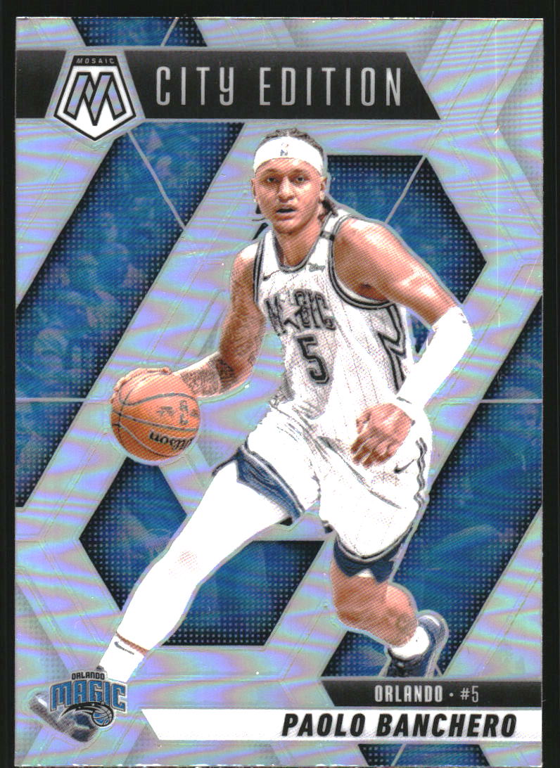 2024-25 Panini Mosaic Silver #283 Paolo Banchero City Edition