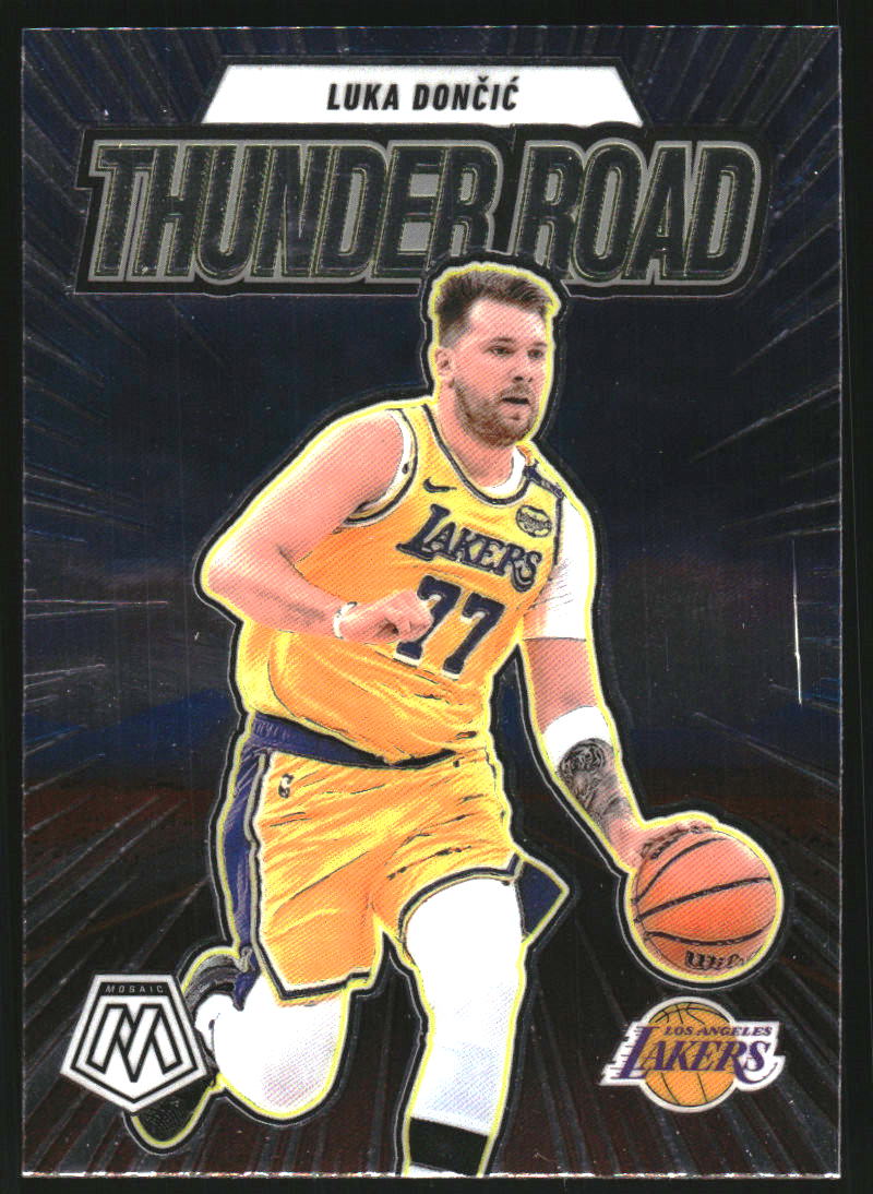 2024-25 Panini Mosaic Thunder Road #1 Luka Doncic
