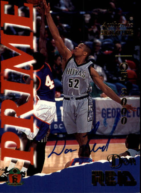 1995 Signature Rookies Prime Signatures #33 Don Reid