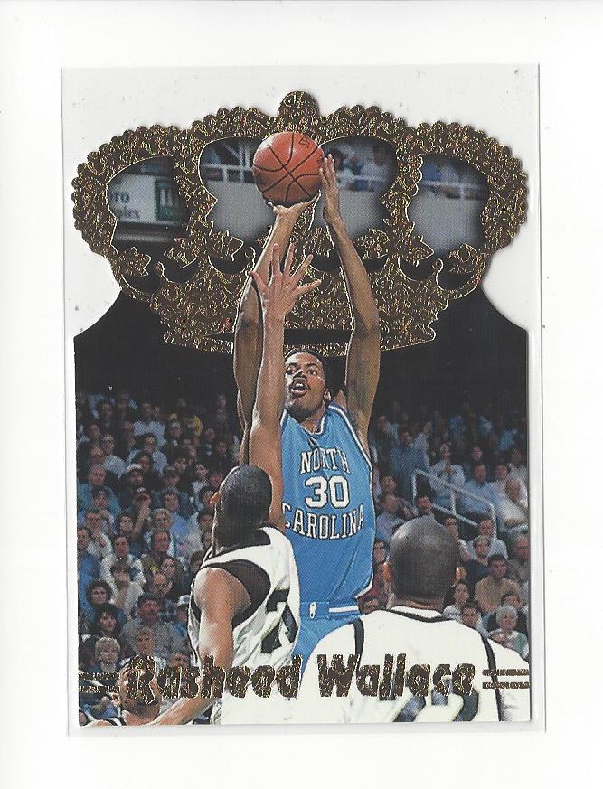 1995 Pacific Prisms Gold Crown Die Cuts #DC13 Rasheed Wallace