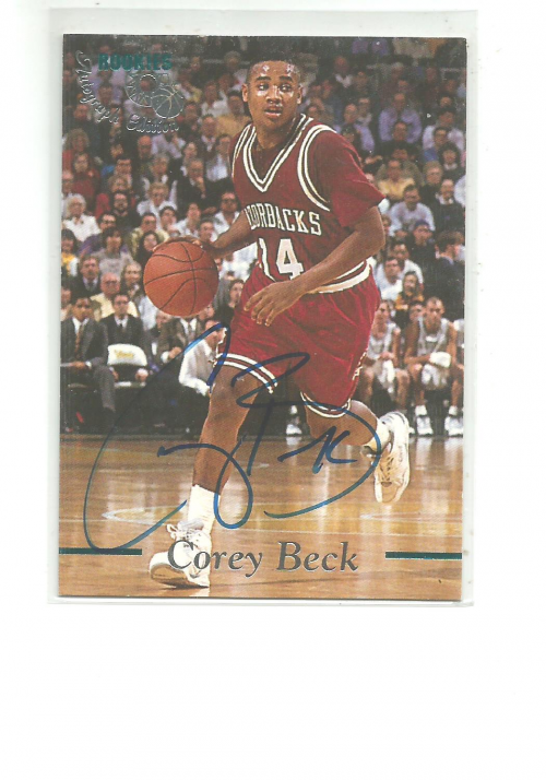 1995 Classic Autographs #63 Corey Beck/3155