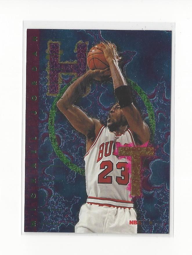1995-96 Hoops Hot List #1 Michael Jordan