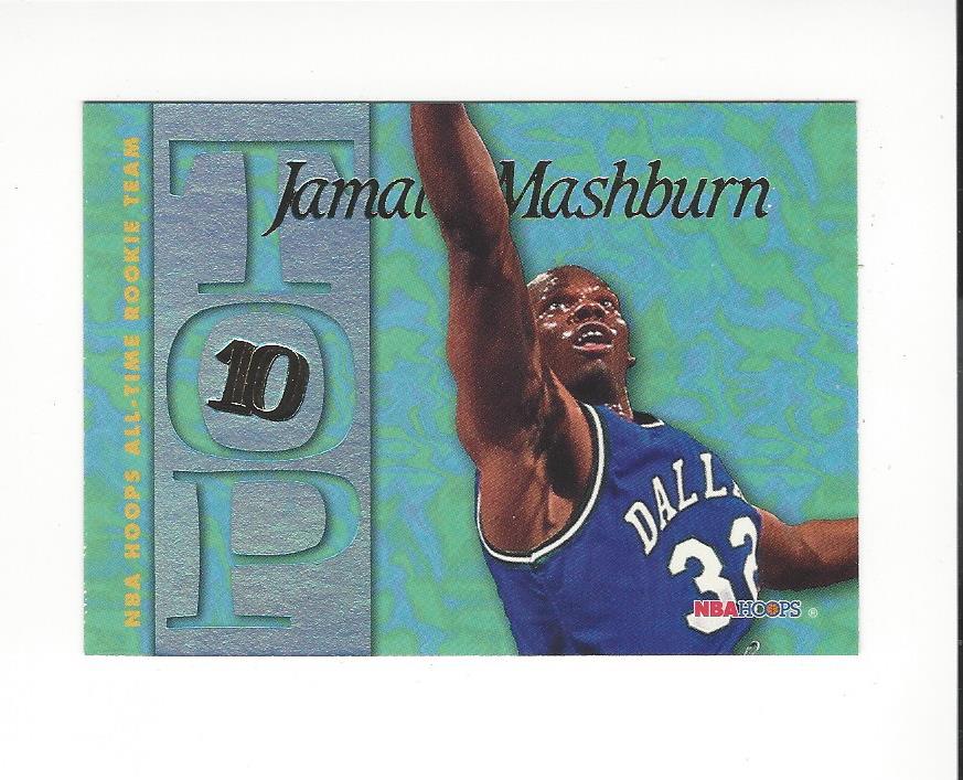 1995-96 Hoops Top Ten #AR4 Jamal Mashburn