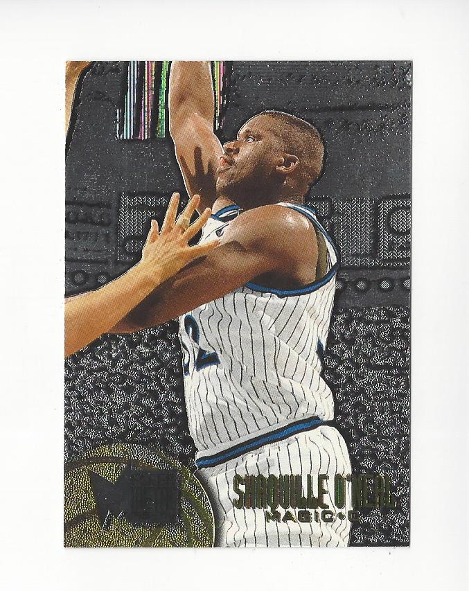1995-96 Metal Silver Spotlight #78 Shaquille O'Neal
