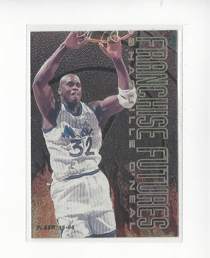 1995-96 Fleer Franchise Futures #7 Shaquille O'Neal