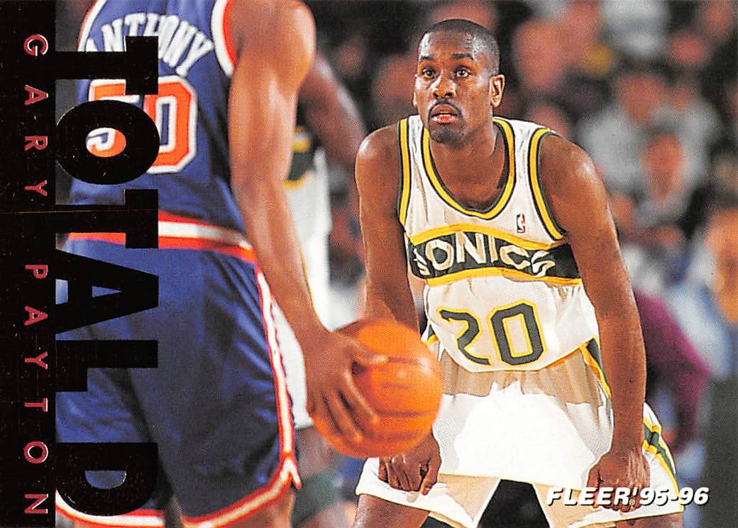 1995-96 Fleer Total D #8 Gary Payton