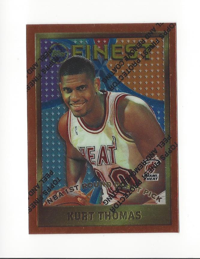 1995-96 Finest #120 Kurt Thomas RC