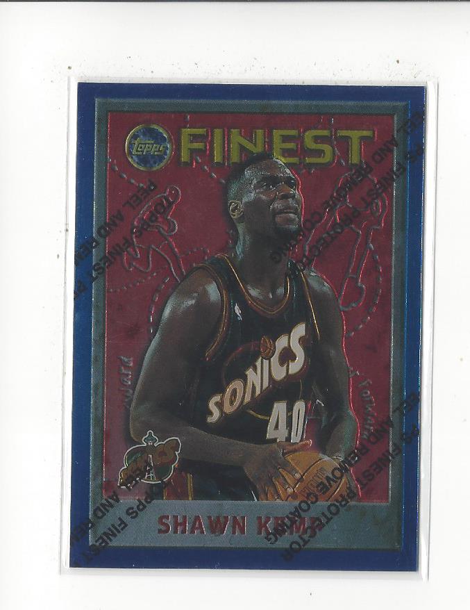1995-96 Finest #159 Shawn Kemp