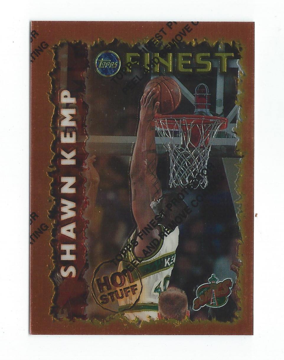 1995-96 Finest Hot Stuff #HS12 Shawn Kemp