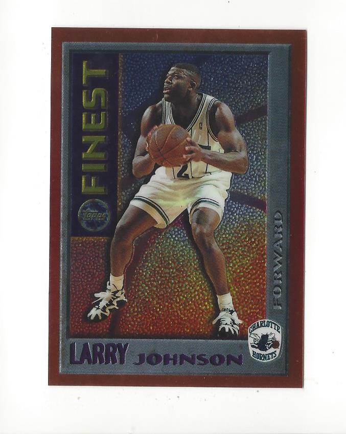 1995-96 Finest Mystery #M13 Larry Johnson