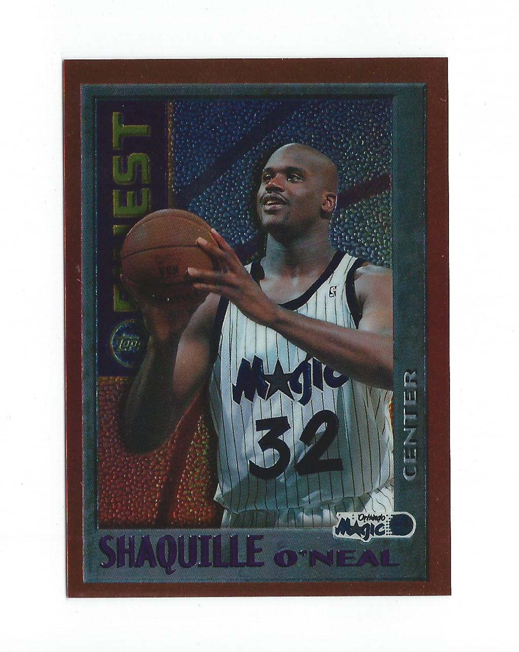1995-96 Finest Mystery #M22 Shaquille O'Neal