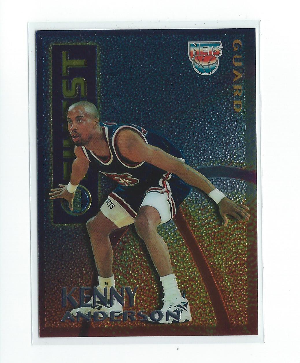 1995-96 Finest Mystery Borderless/Silver #M5 Kenny Anderson