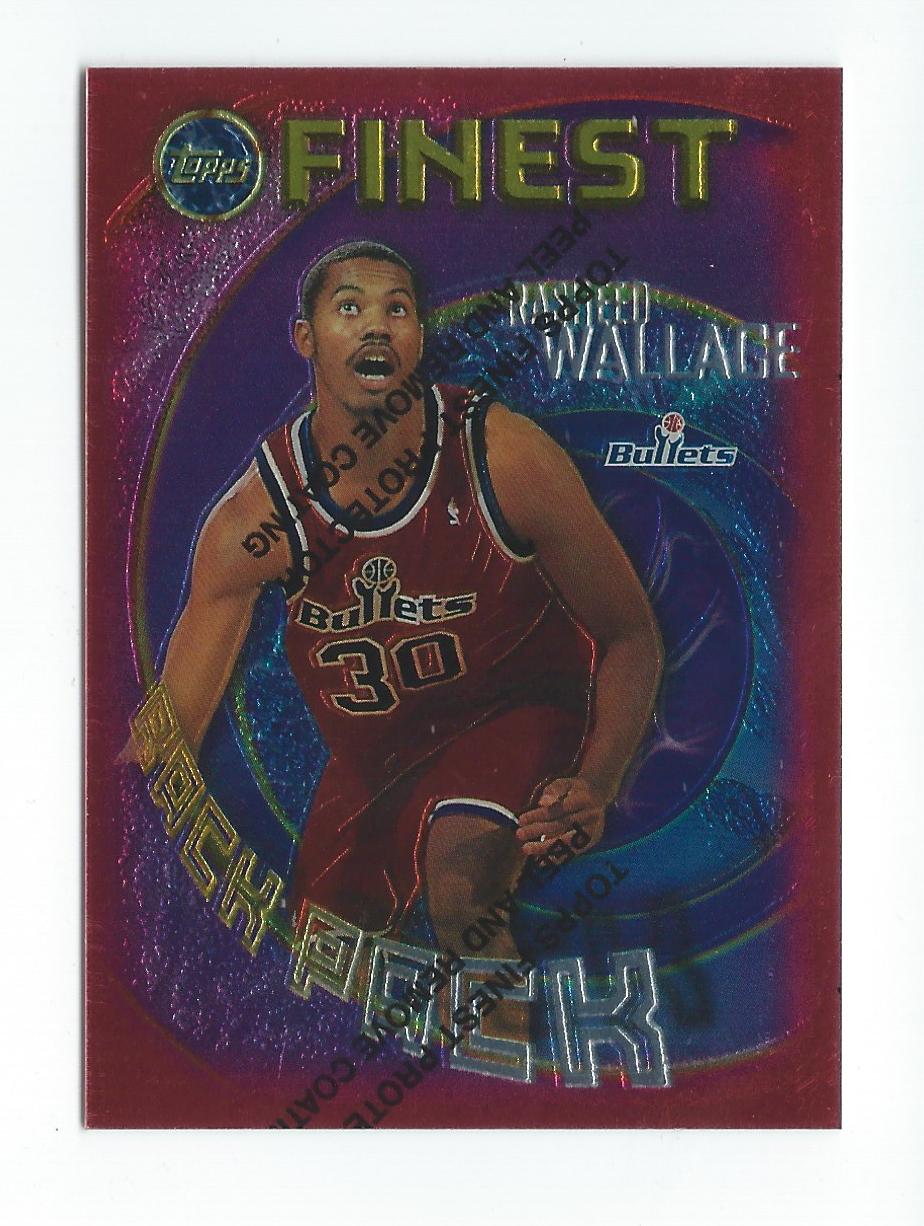 1995-96 Finest Rack Pack #RP7 Rasheed Wallace
