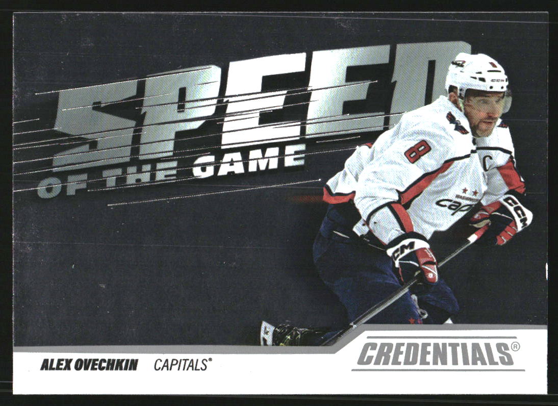 2024-25 Upper Deck Credentials Speed of the Game Stars #SGAO Alex Ovechkin