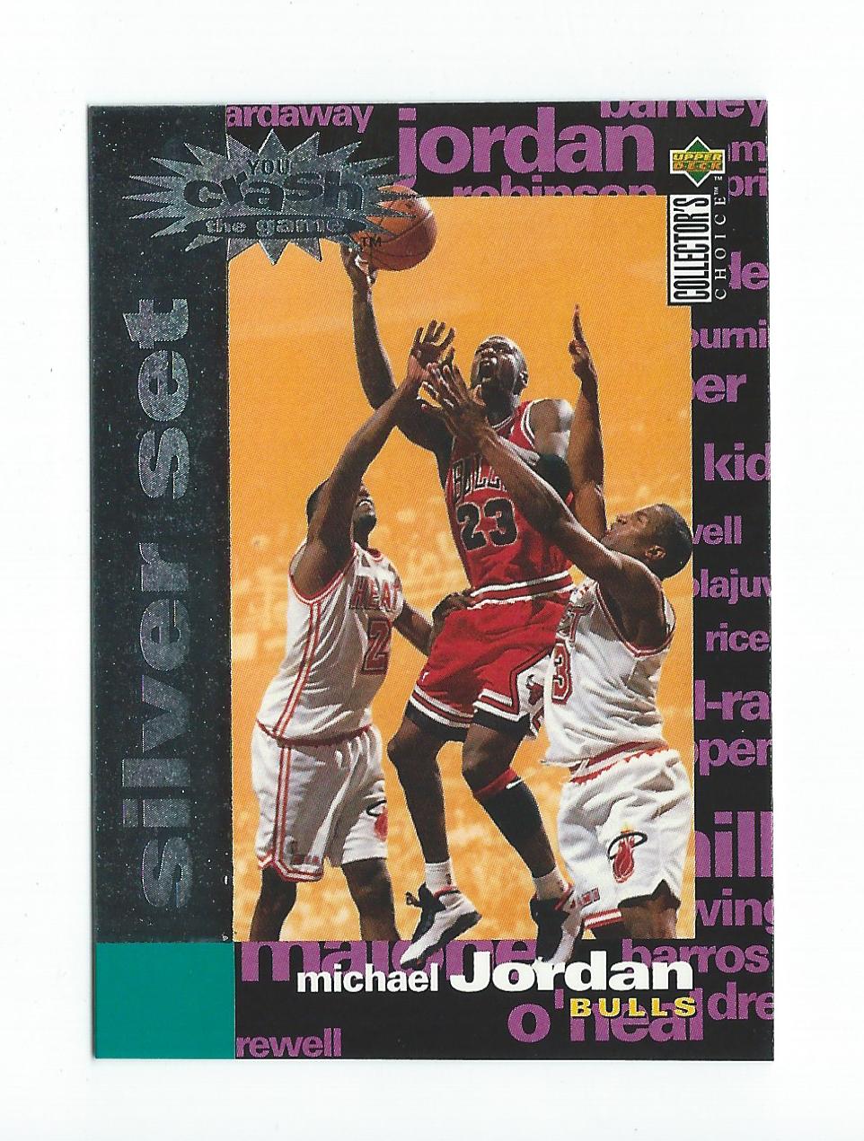 1995-96 Collector's Choice Crash the Game Scoring Silver Redemption #C1 Michael Jordan