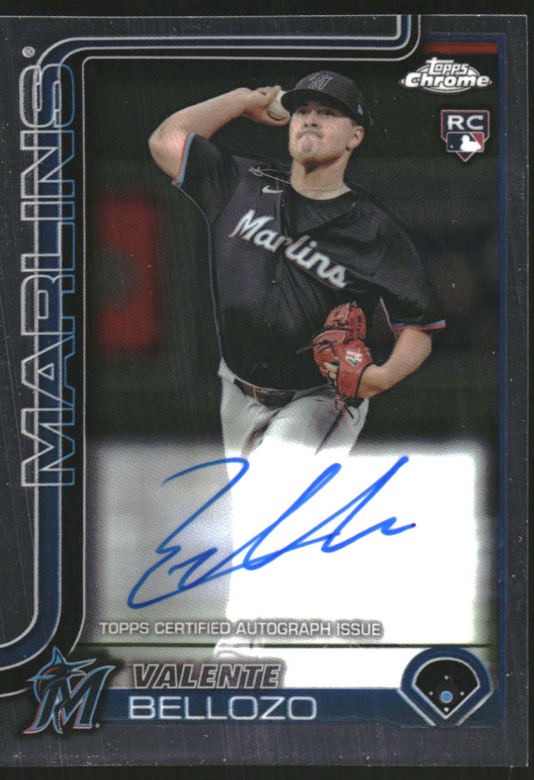 2025 Topps Chrome Rookie Autographs #RAVB Valente Bellozo Auto