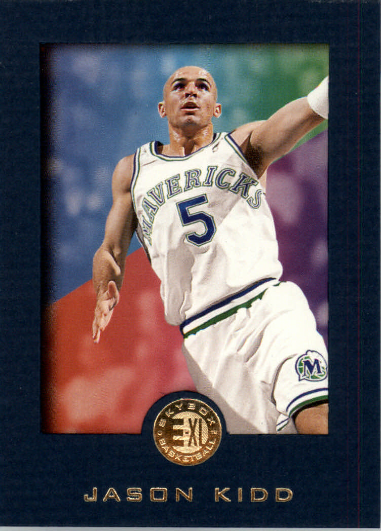 1995-96 E-XL Blue #18 Jason Kidd
