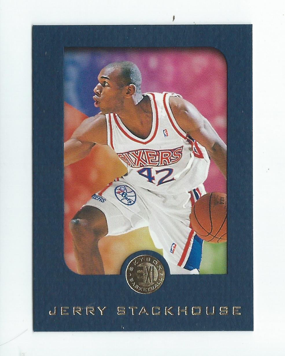 1995-96 E-XL Blue #62 Jerry Stackhouse