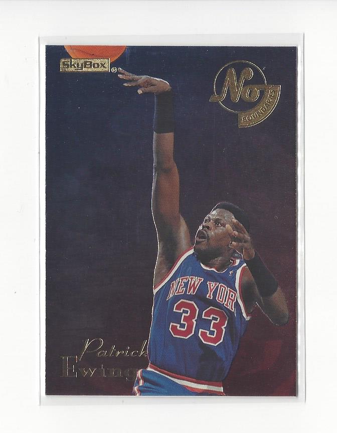 1995-96 E-XL No Boundaries #6 Patrick Ewing
