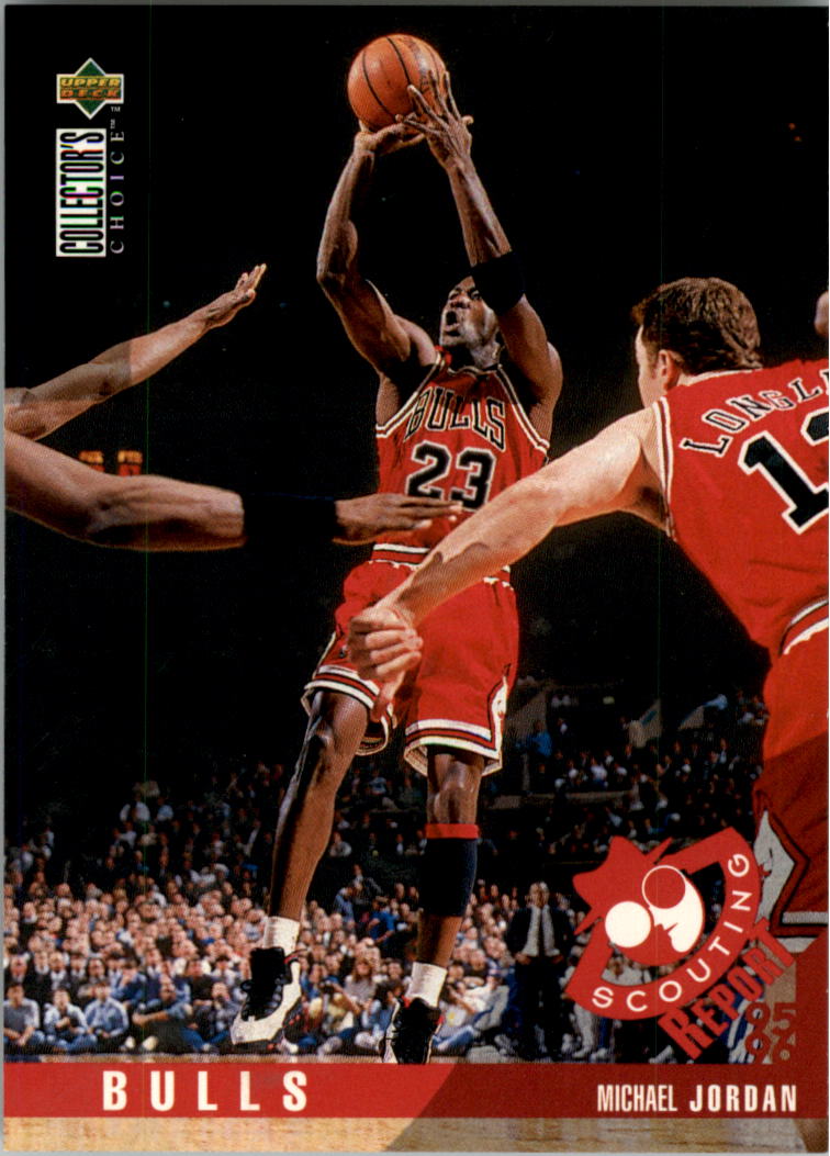 1995-96 Collector's Choice #324 Michael Jordan SR