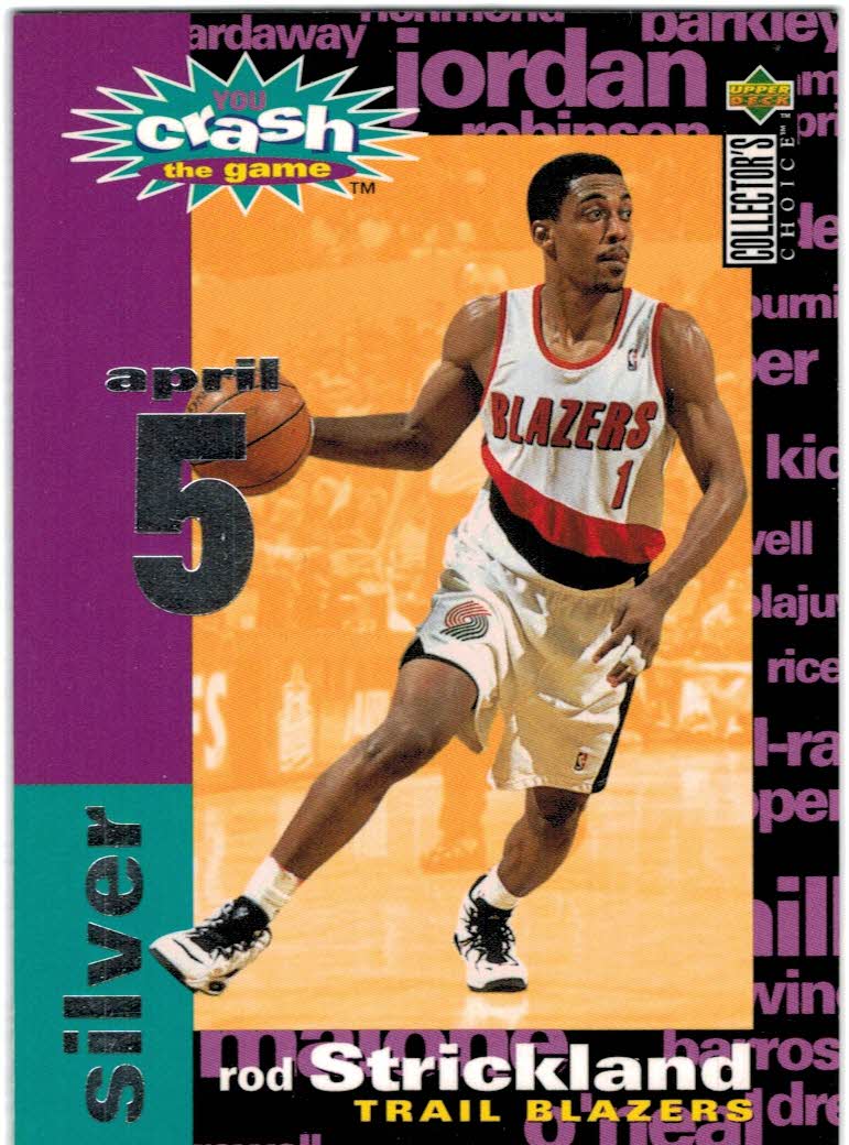 Alonzo Mourning 1996 Upper Deck Nestle Slam Dunk #37 Miami Heat |  mancavecards